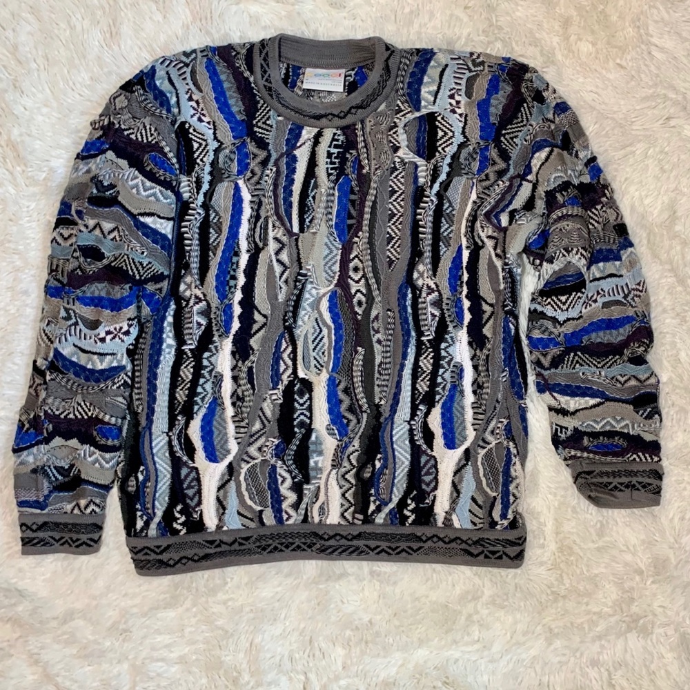 Vintage Blue COOGI Pullover